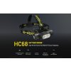 4794 nitecore hc68 celovka 2000 lm 2 x luminus sst 40 w a sekundarni cervena diody 1x18650 usb c dobijeci