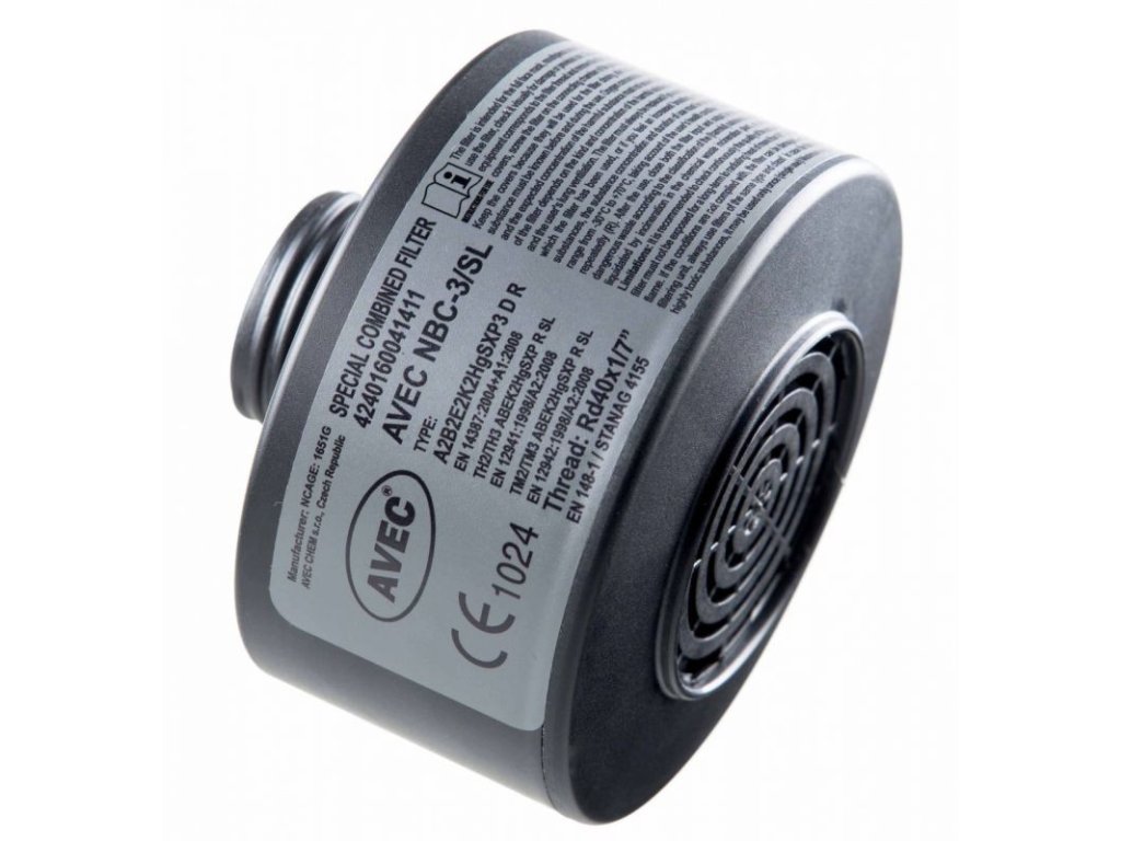 OCHRANNÝ FILTER NBC-3/SL M  AVEC Chem.