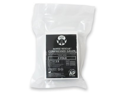 COMPRESSED GAUZE Z-FOLD  Norse Rescue