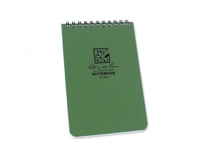 wol pl Rite in the Rain All Weather Notebook 4 x 6 946 Olive 12423 4