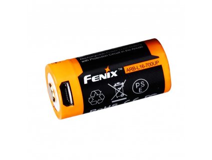 wol pl Fenix 16340 RCR123 700mAh 3 6V USB Li ion Battery ARB L16 700UP 23554 1