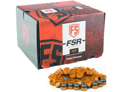 FIRST STRIKE PAINTBALLS 600 SCHUSS BOX (GRAU / KUPFER)
