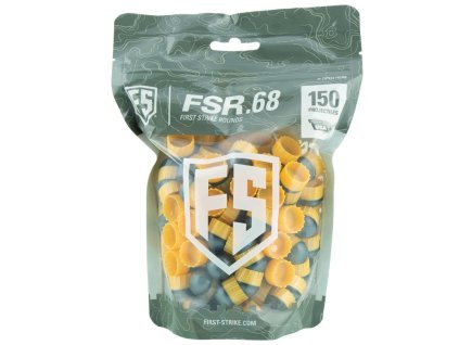 FIRST STRIKE PAINTBALLS 150 SCHUSS TÜTE (GRAU/GELB)