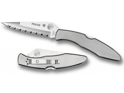 noz spyderco c07s police.