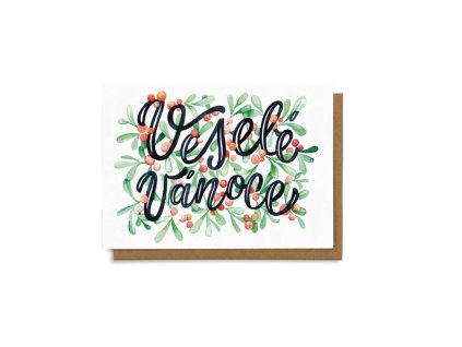 vesele vánoce jmelí