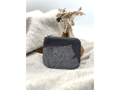 Lněná peněženka - List