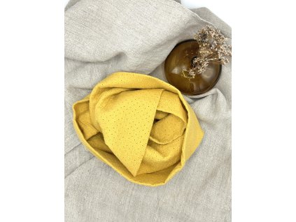 Mušelínový tunel - žlutý