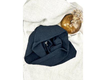 Mušelínový tunel - černý