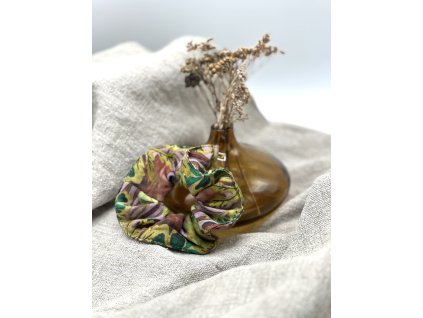 Mušelínová gumička - pestrobarevná