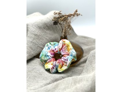 Mušelínová gumička - barevná