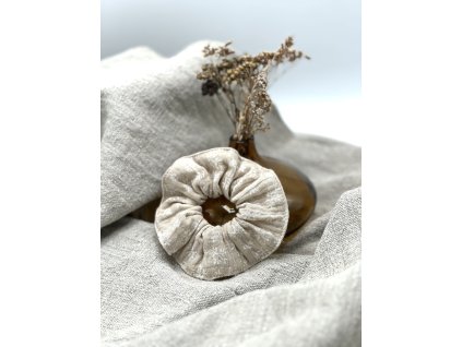 Mušelínová gumička - květinková