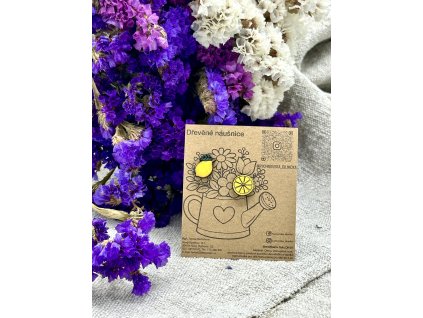 Dřevěné náušnice - Citróny