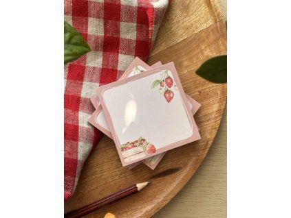 mini bloček jahody