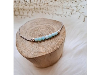 98 naramek amazonit na sede snurce my story