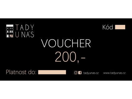 voucher 200Kč