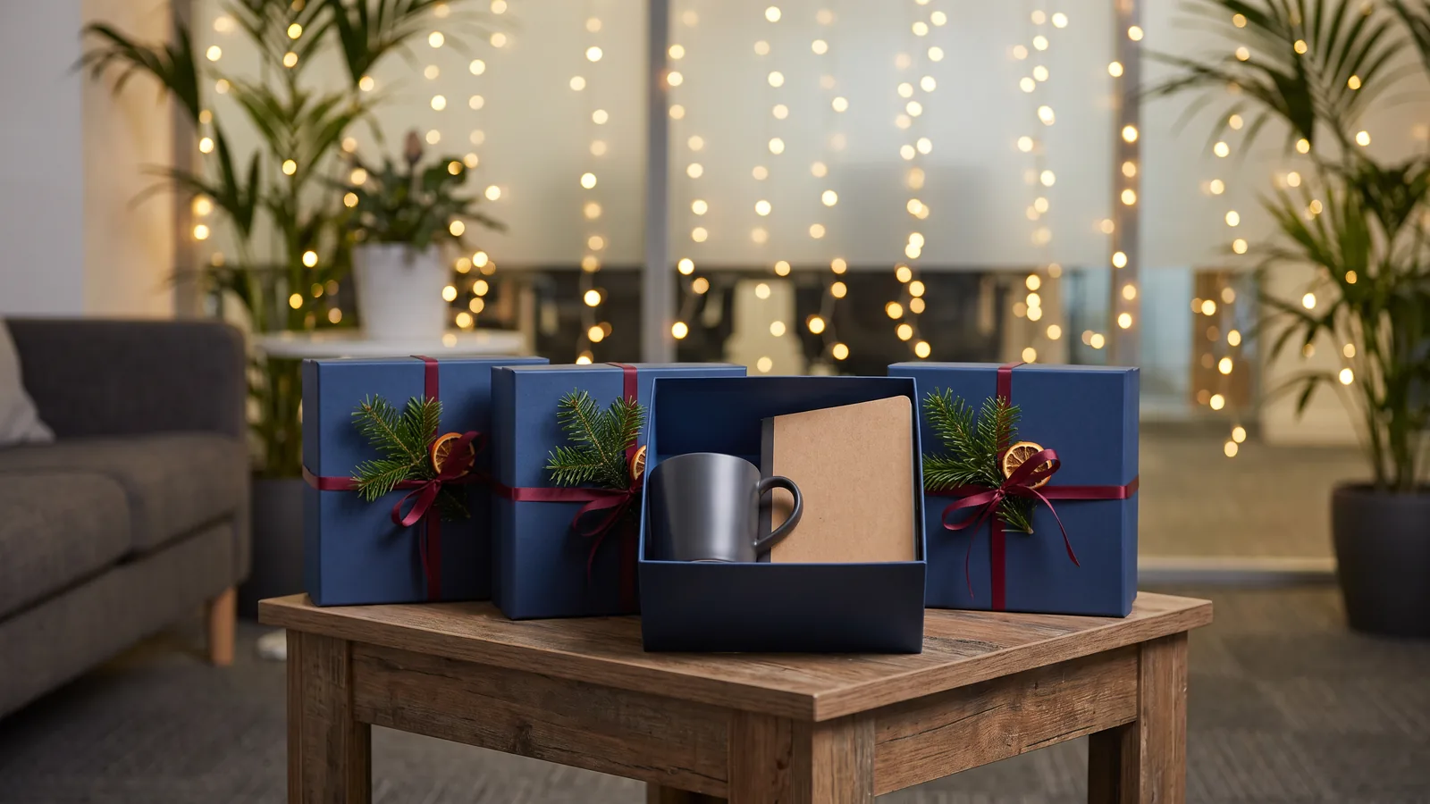 Geschenke zur Firmenweihnachtsfeier: ein persönliches Dankeschön für Mitarbeitende