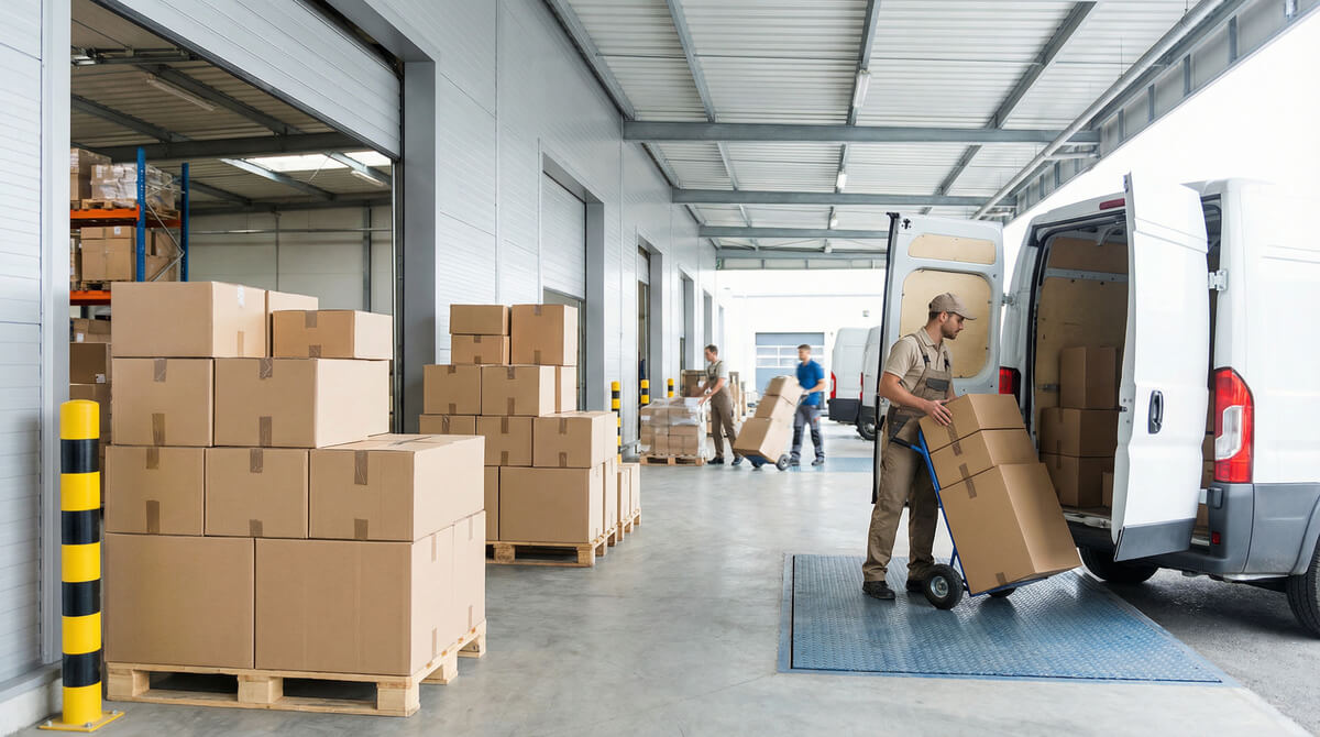 Hotové letáky připravené k expedici a expresnímu dovozu po Brně a Jihomoravském kraji