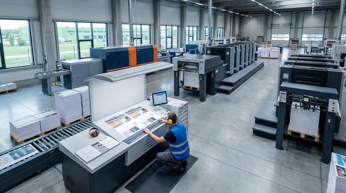 Profesionální tisk v Ostravě – výroba letáků, vizitek a katalogů v tiskárně TAEDA