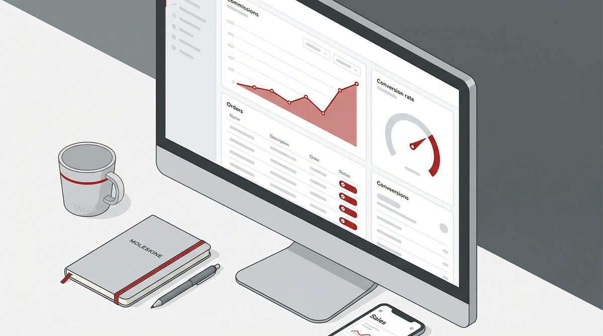 Provizní systém TAEDA affiliate program 2026
