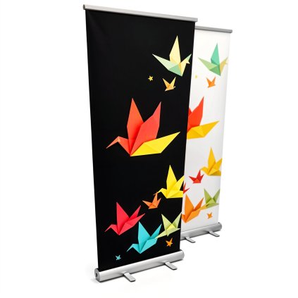 Roll-up banner pruduction