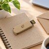 USB kľúč TERRA  ekologický s potlačou