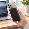 Baterie externă FARADAY MAG  magnetică de 10000 mAh cu încărcare wireless