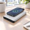Powerbanka GALVANI WIRELESS  hliníková 8000 mAh s bezdrátovým nabíjením