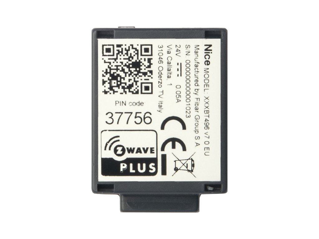 BiDi-ZWave - modul pro propojení brány NICE s inteligentní domácností