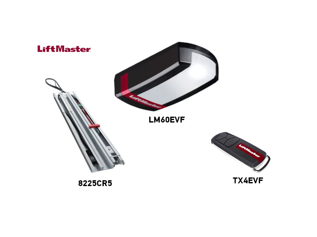Sada pohonu pro garážová vrata do 10,25 m2, LiftMaster LM60EVF