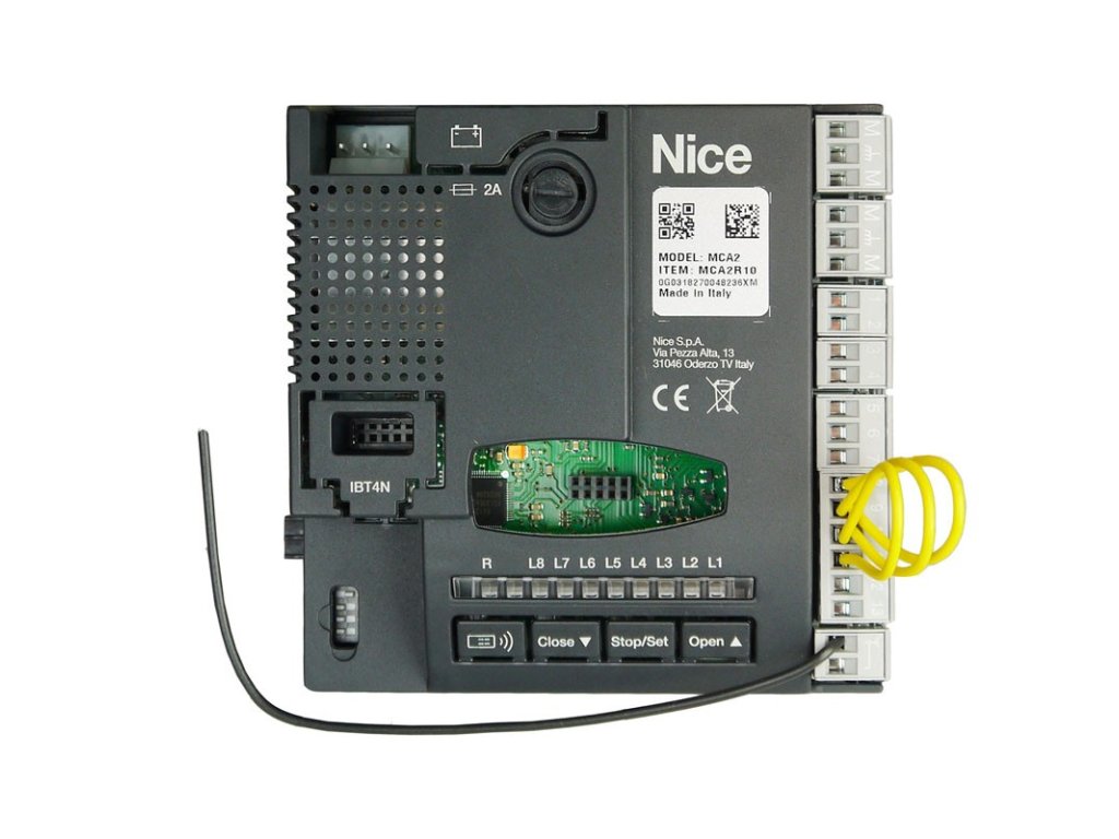 NICE MCA2R10 - náhradní řídicí jednotka pro ústřednu NICE MC424LR10 s vestavěným prodloužením