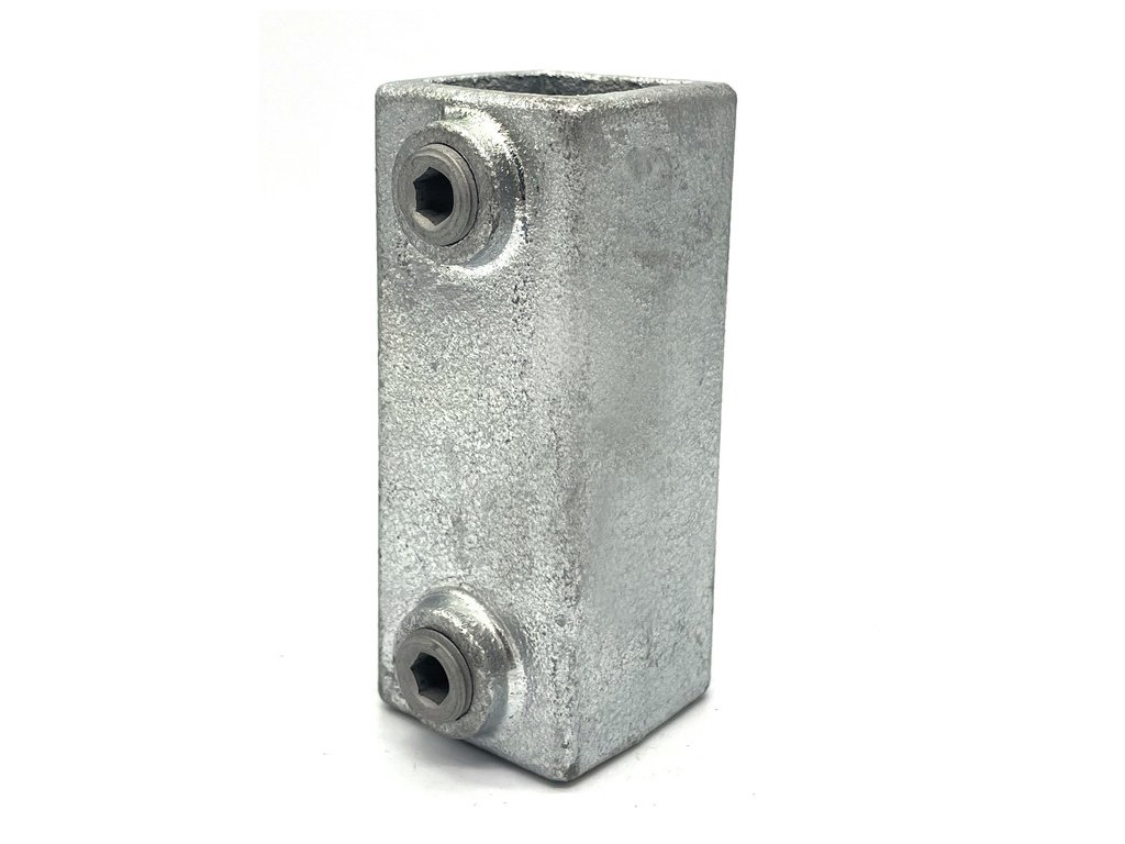 Pozinkovaná spojka pro jokl 25x25mm, tvar I, pro přímý spoj