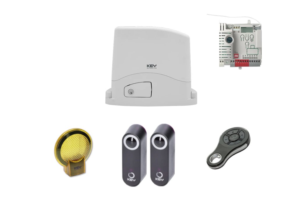 Sada pohonu pro posuvnou bránu do 1100kg KEY Turbo S (TUS11324) (D)
