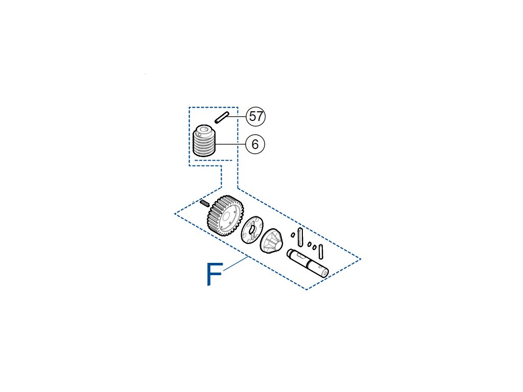 SPAMG173B00A - kit převodovky