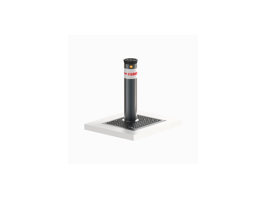 FADINI Coral automatický výsuvný sloupek o průměru 100 mm, antracitová barva