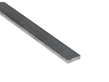 Plochá tyč z nerezové oceli 20x5mm (páskovaná), broušená nerezová ocel