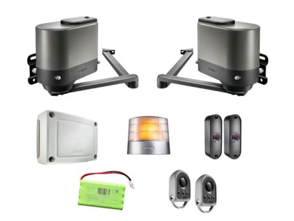 SOMFY Axovia MultiPro 3s io - kloubový pohon pro dvoukřídlou bránu - jedno křídlo 2,5 m/300 kg