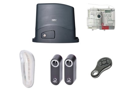 Sada pohonu pro posuvnou bránu do 400kg KEY Turbo 30 (TUS4324) (D)