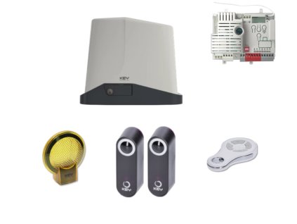 Sada pohonu pro posuvnou bránu do 800 kg KEY Turbo S (TUS8324) (D)