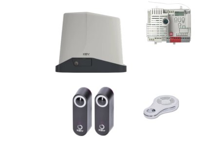 Sada pohonu pro posuvnou bránu do 800 kg KEY Turbo S (TUS8324) (C)