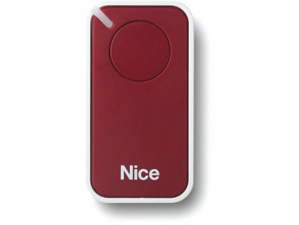 NICE Era Inti INTI1R -<br>jednokanálové dálkové ovládání pohonů NICE<br>červená