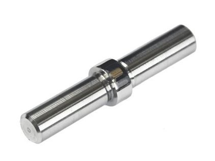 Vnitřní spojka z nerezové oceli, přímá, pro spojení dvou trubek ⌀12 mm, AISI304, leštěná