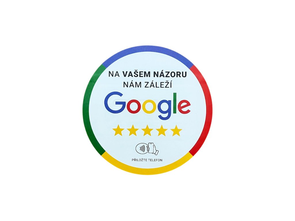 Google samolepka 8cm