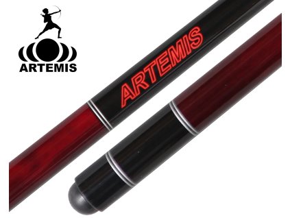 Tágo karambol ARTEMIS Black/Red Handle