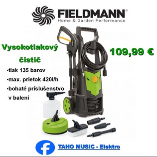 FIELDMANN vysokotlakový čistič