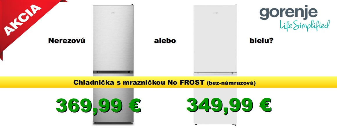Gorenje chladnička Akcia