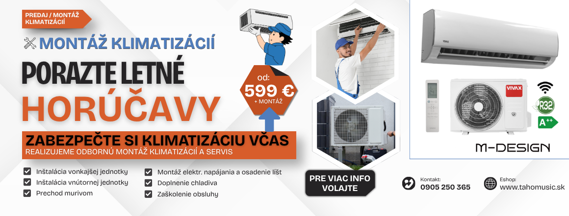 Predaj/montáž klimatizácií