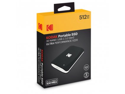 KODAK X220 externý SSD USB 3.2Gen2 01