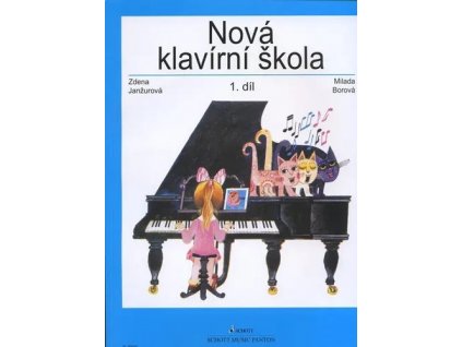 Kniha Janzurova Nova klavirna skola 1 diel