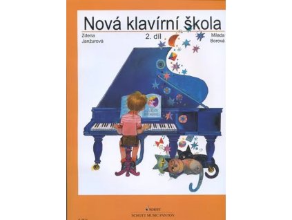 Kniha Janzurova Nova klavirna skola 2 diel