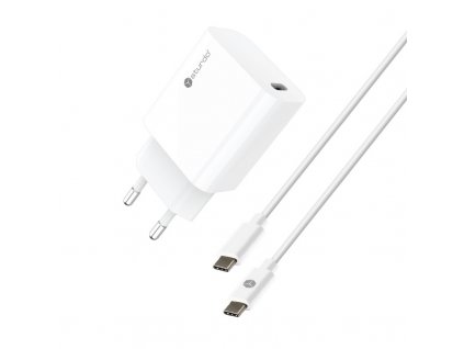 Biela Sturdo Mini 3A PD 20W sieť.nab. + C C 1M 3A 01